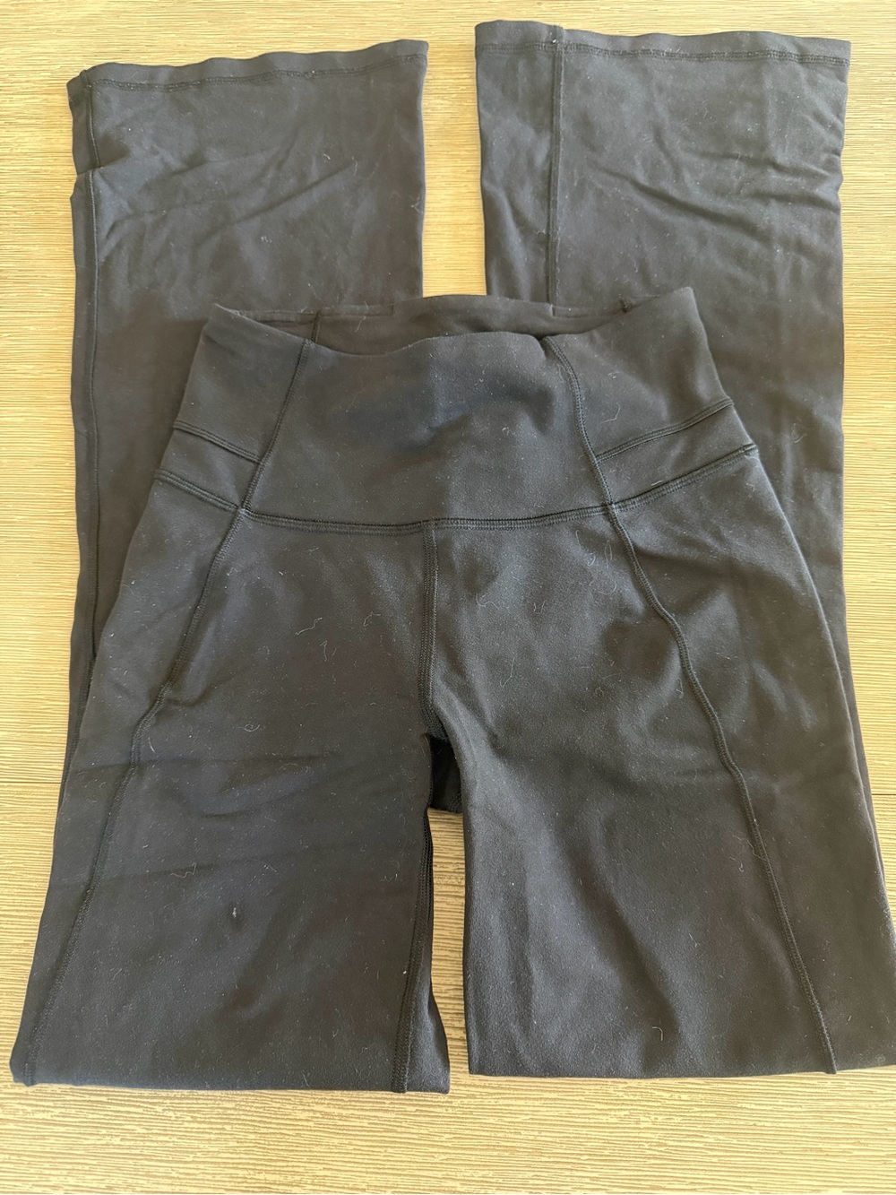 Black High-Waist Active Leggings